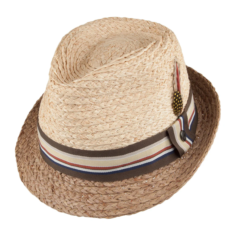 Jaxon & James Trinidad Trilby Strohhut Natur Großhandel