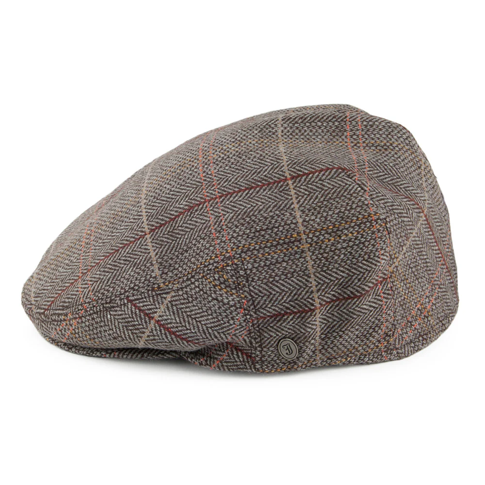 Jaxon & James Schiebermütze Tweed - Braun-Grau - Image 3