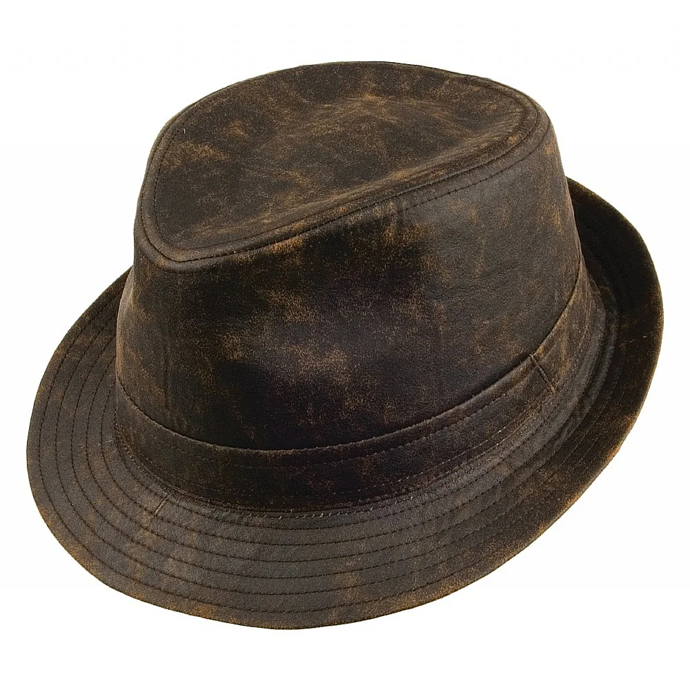 Jaxon & James verwitterter Trilby Braun Großhandel