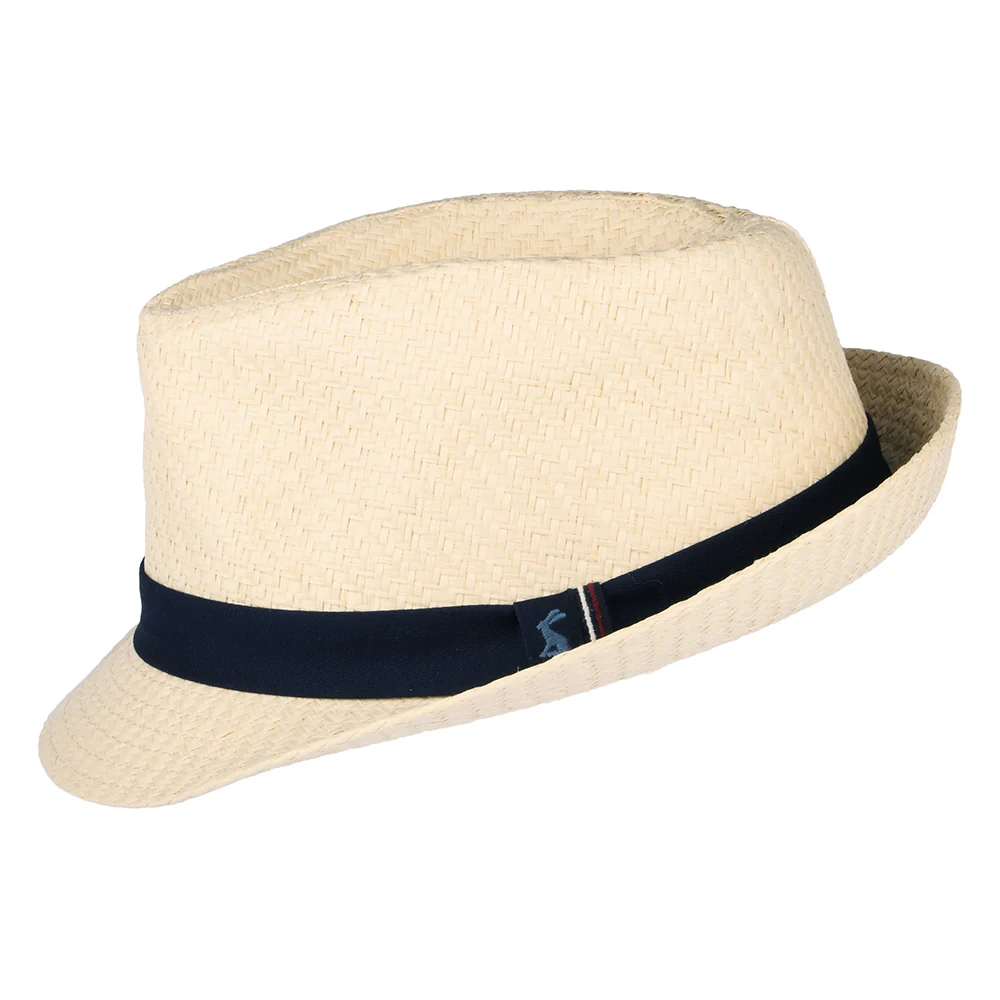 Joules Halstow Trilby Hut aus Toyo Stroh - Sand - Image 2