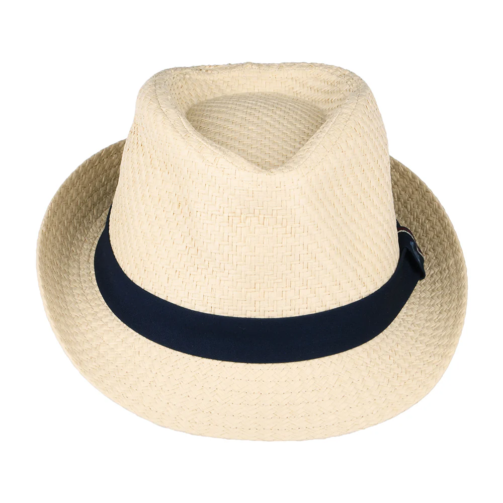Joules Halstow Trilby Hut aus Toyo Stroh - Sand - Image 3