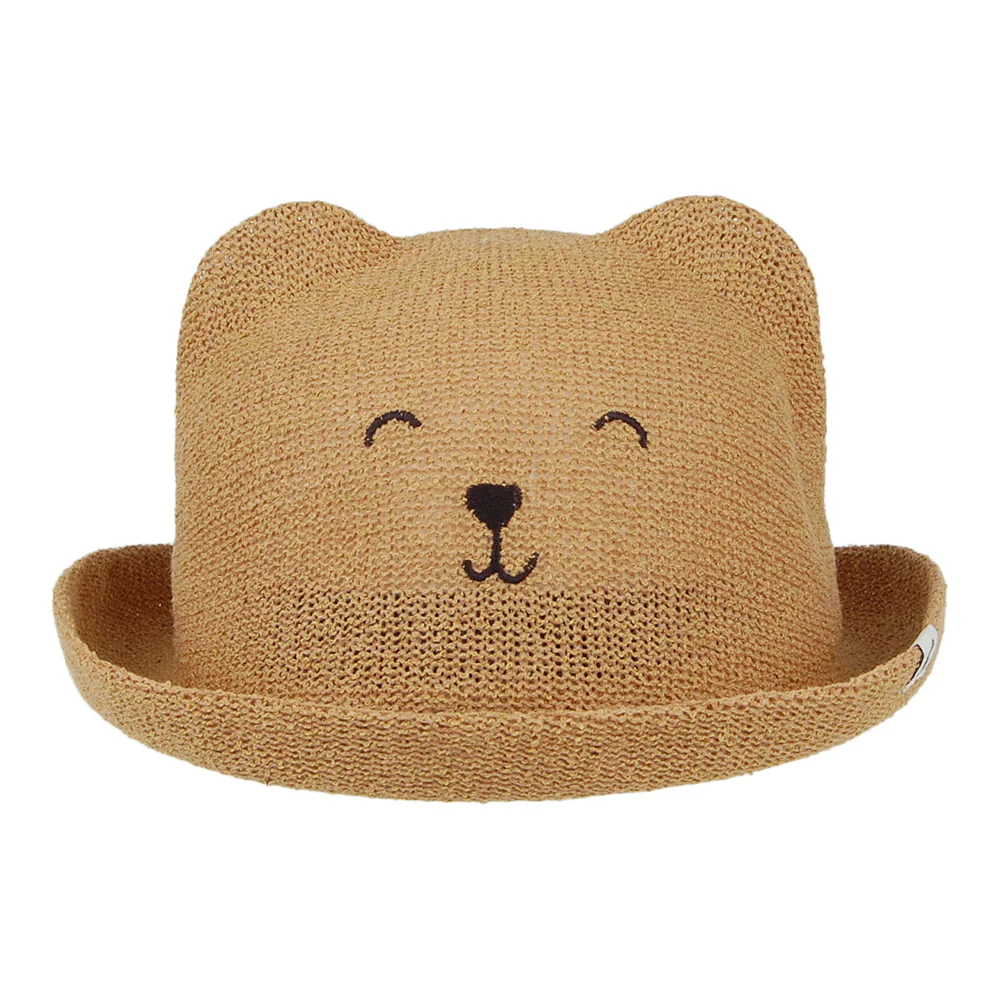 Joules Kinder Ashton Bear Sonnenhut - Braun