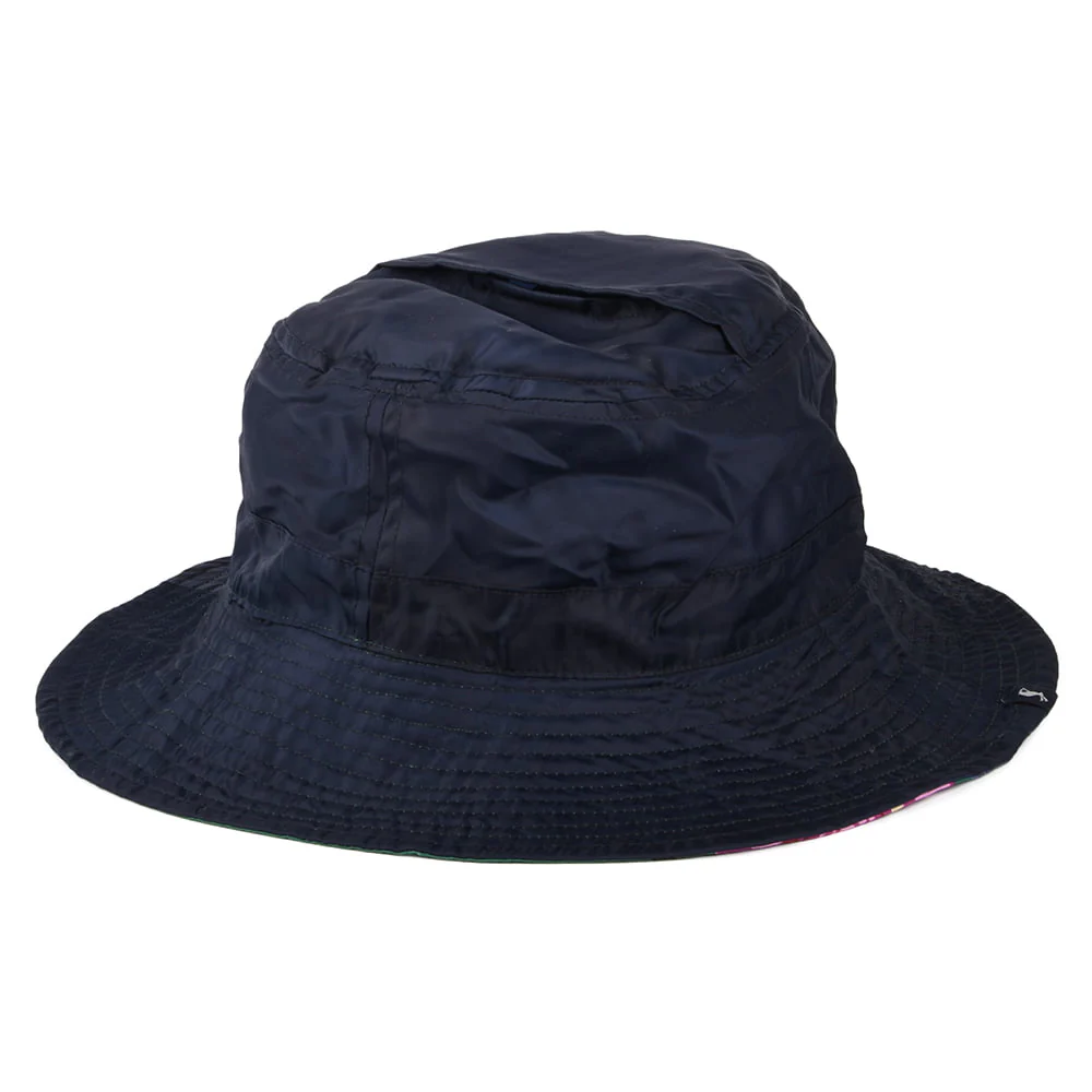 Joules Milport Wendbarer Regenhut Floral - Grün - Image 2