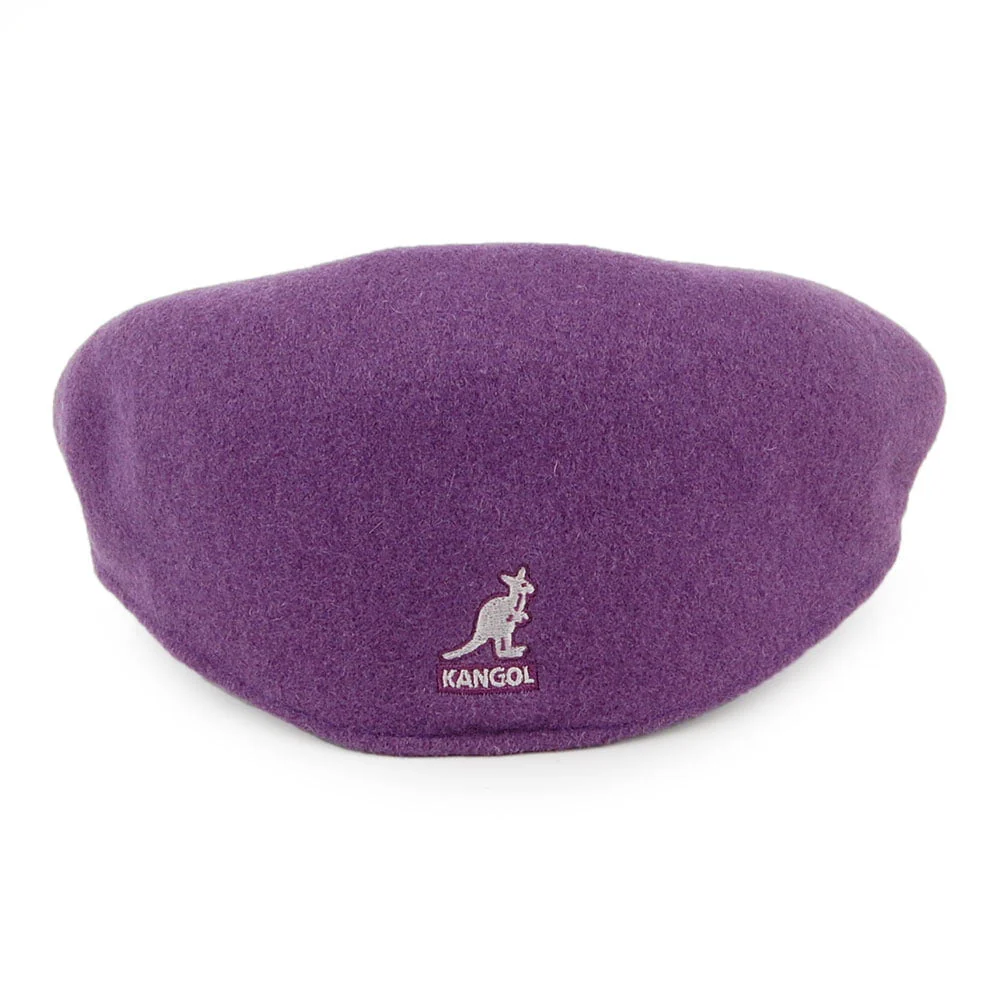 Kangol 504 Schiebermütze aus Wolle - Dunkles Mauve - Image 4