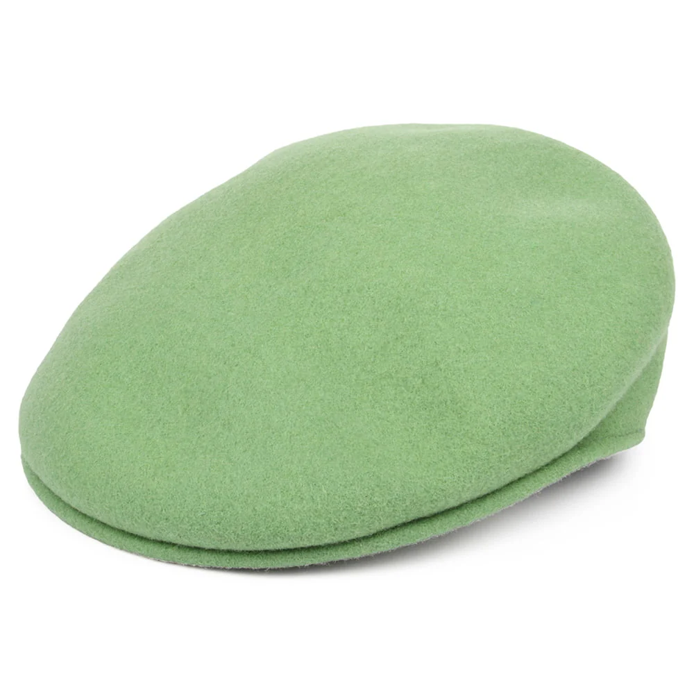 Kangol 504 Schiebermütze aus Wolle - Grün