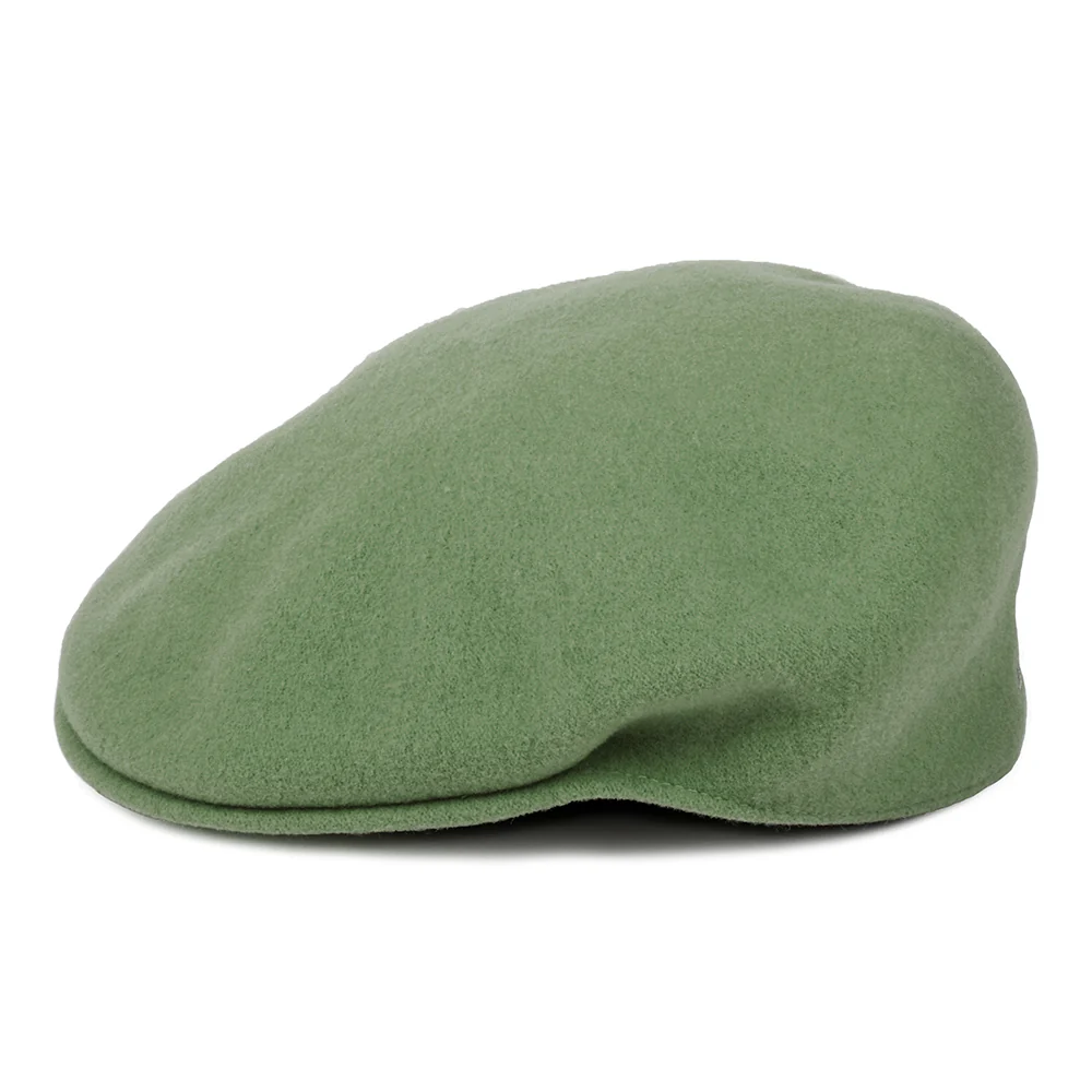 Kangol 504 Schiebermütze aus Wolle - Olivgrün - Image 3