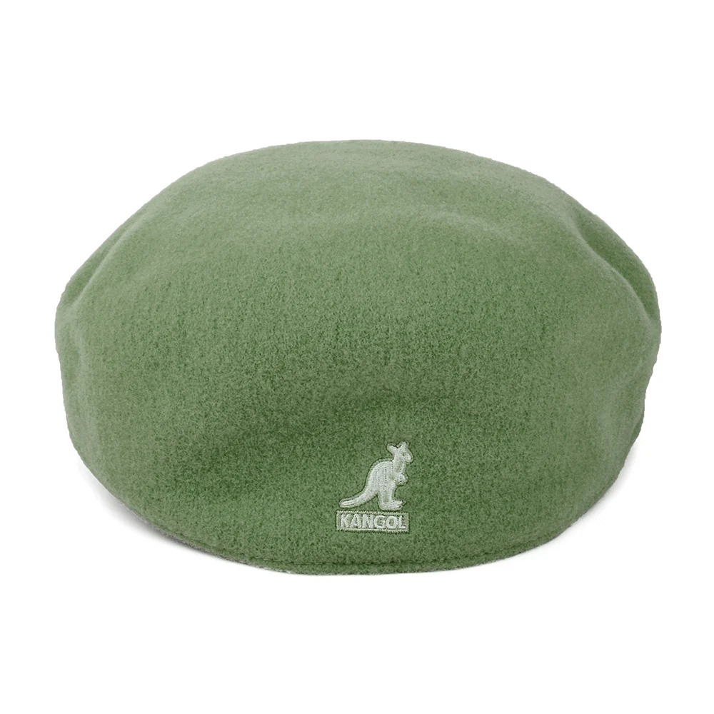 Kangol 504 Schiebermütze aus Wolle - Olivgrün - Image 4