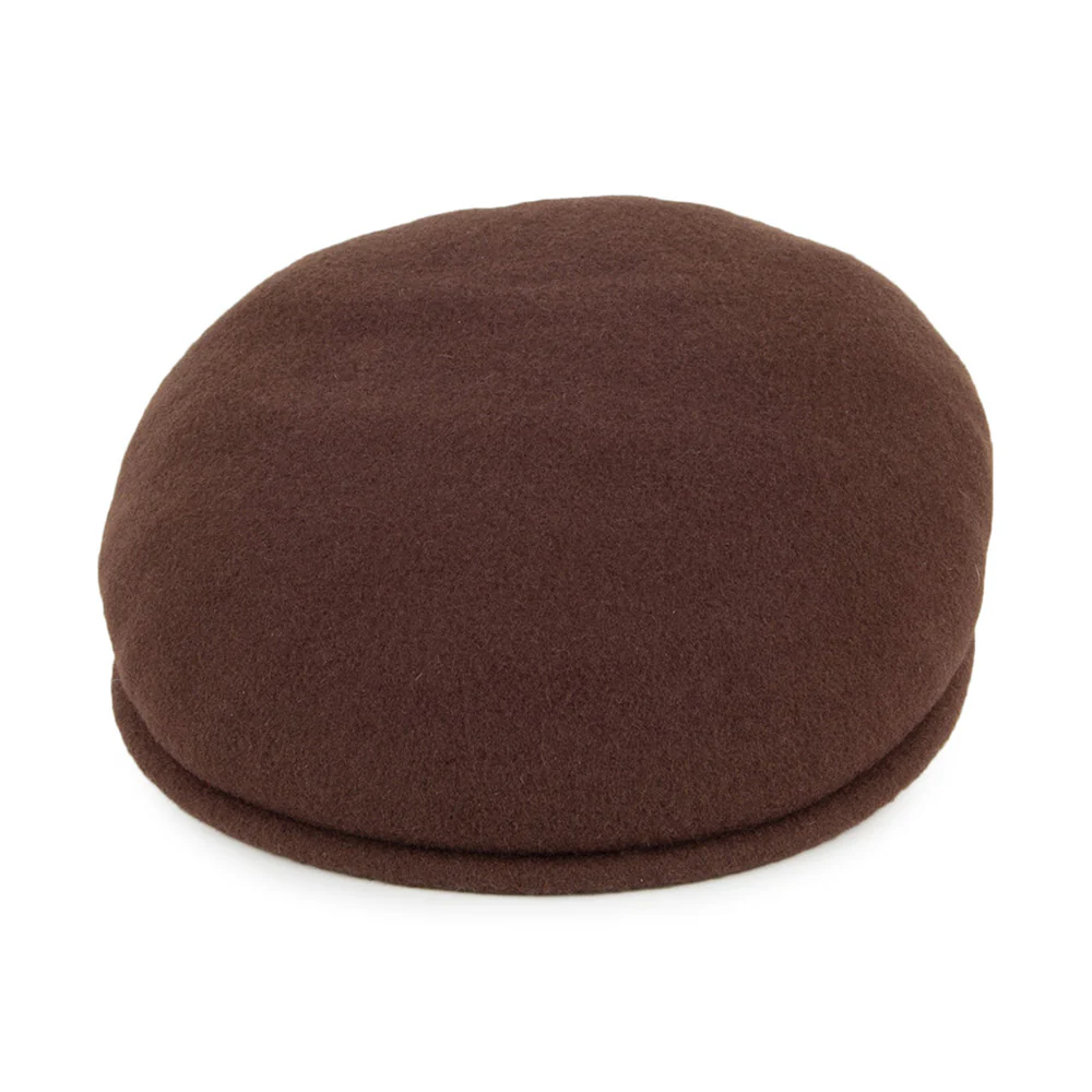 Kangol 504 Schiebermütze aus Wolle - Tabak - Image 2