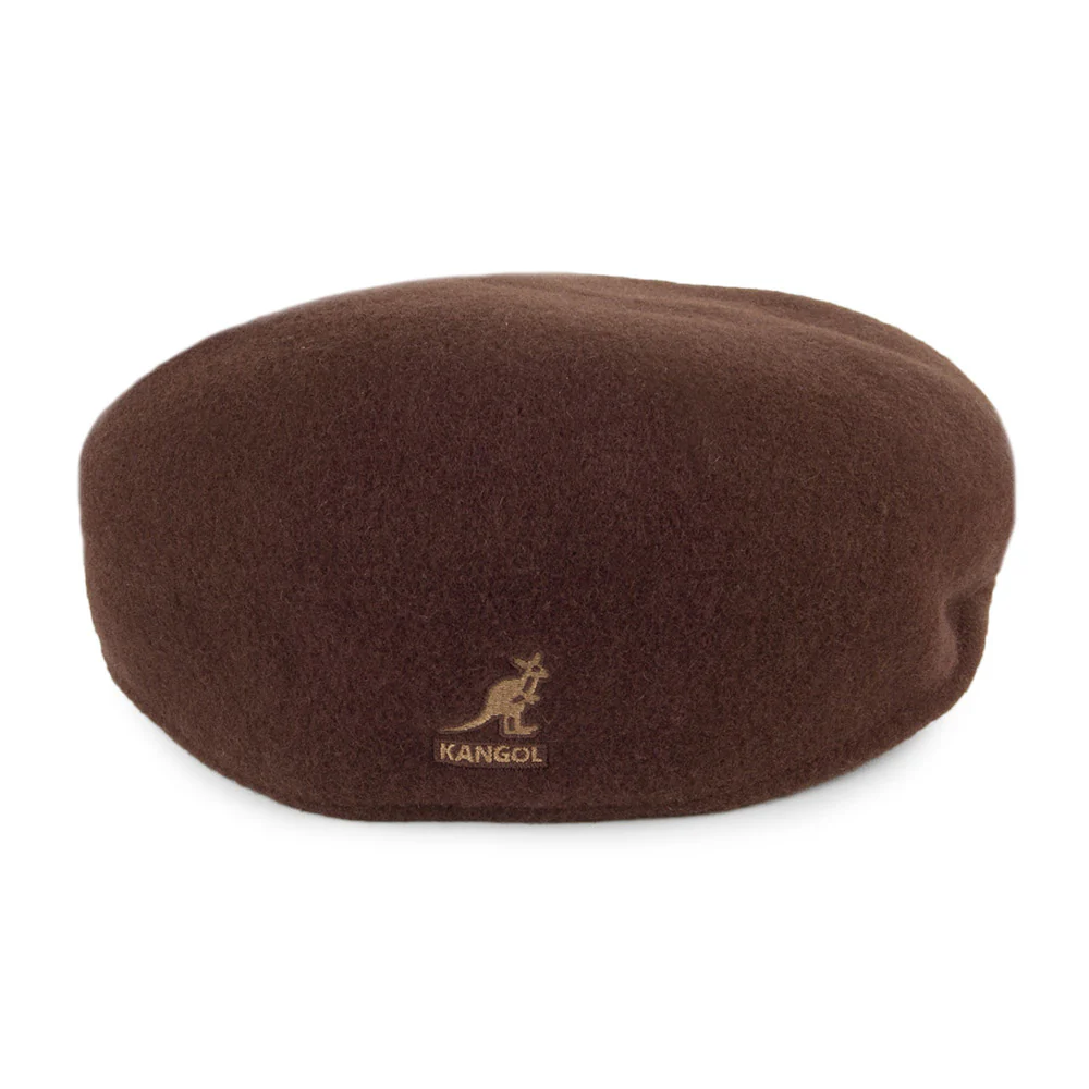 Kangol 504 Schiebermütze aus Wolle - Tabak - Image 3