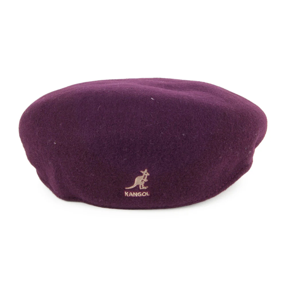 Kangol 504 Schiebermütze aus Wolle - Weinrot - Image 4