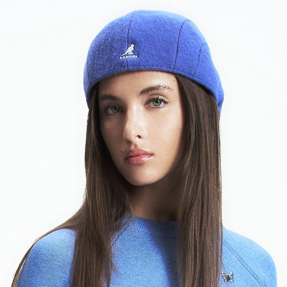 Kangol 507 Schiebermütze aus Wolle - Indigo - Image 2