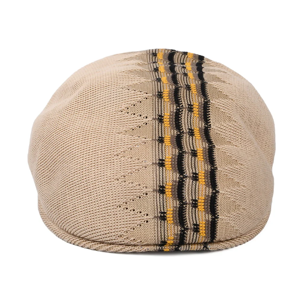 Kangol Argyle Stripe 504 Special Schiebermütze - Beige - Image 2