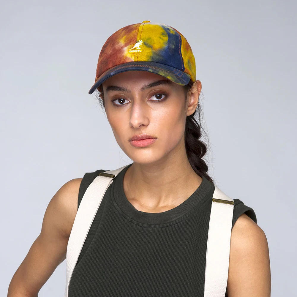 Kangol Baseball Cap Tie Dye aus Baumwolle - Mehrfarbig - Image 5