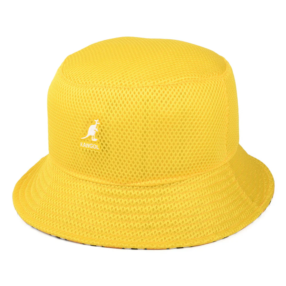 Kangol Double Pattern Special Wendbarer Fischerhut - Senfgelb - Image 2