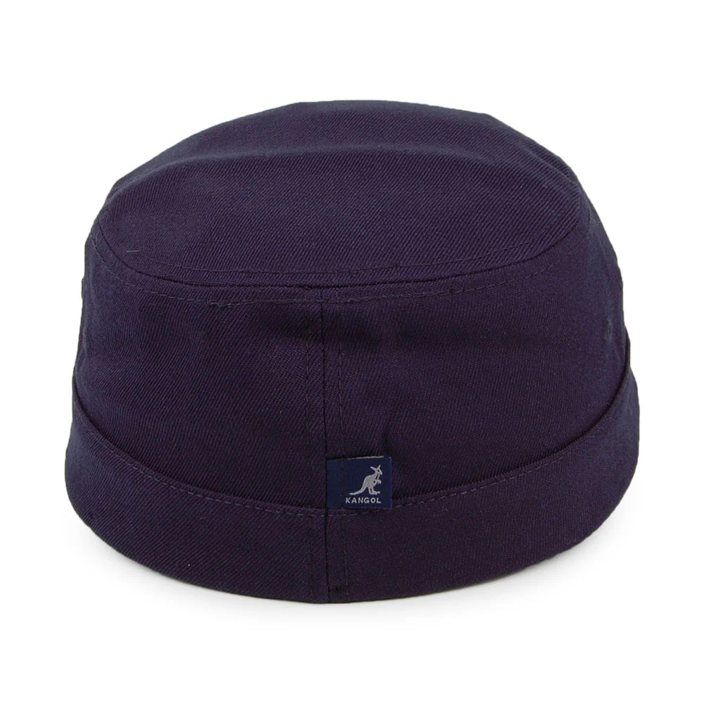 Kangol Feldmütze Strukturierte aus Wolle - Marineblau - Image 3