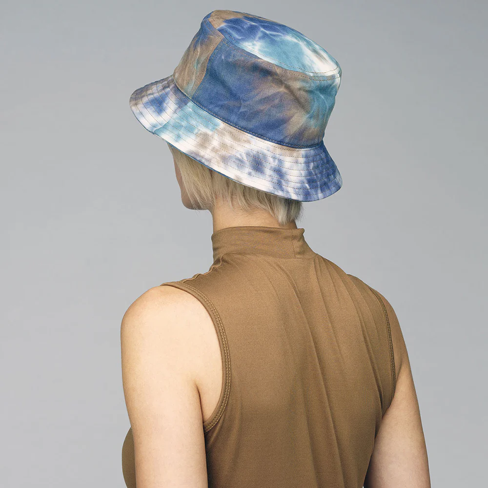 Kangol Fischerhut Tie Dye - Braun-Blau-Multi - Image 5