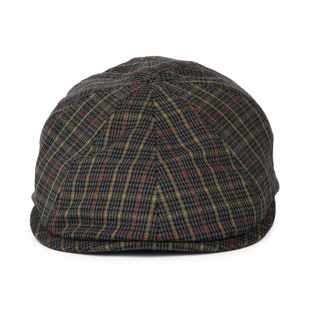 Kangol Flexfit Ballonmütze mit Schottenkaro - Grau-Multi - Image 2