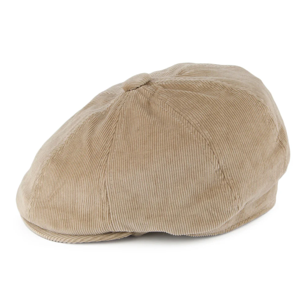 Kangol Hawker Kord Ballonmütze - Beige - Image 3