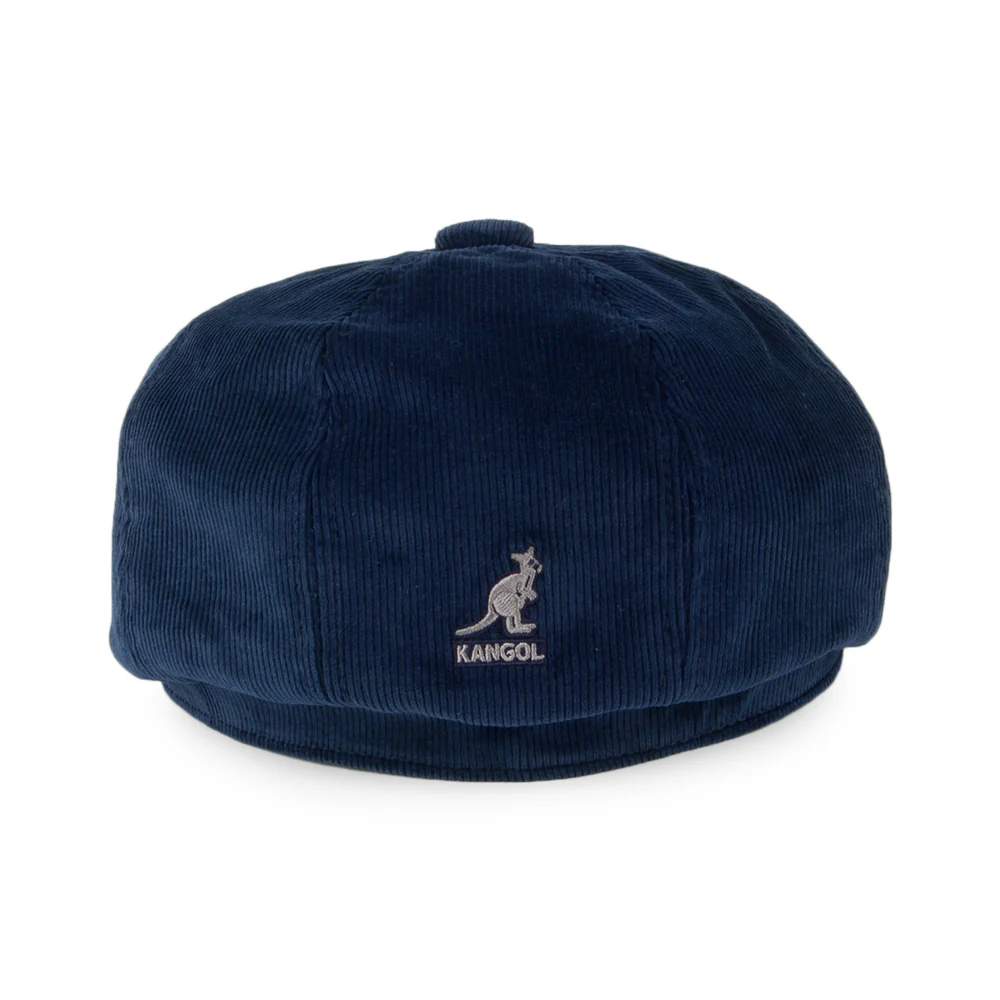 Kangol Hawker Kord Ballonmütze - Marineblau - Image 4