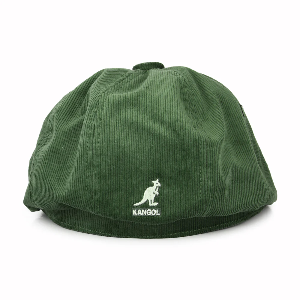 Kangol Hawker Kord Ballonmütze - Olivgrün - Image 3