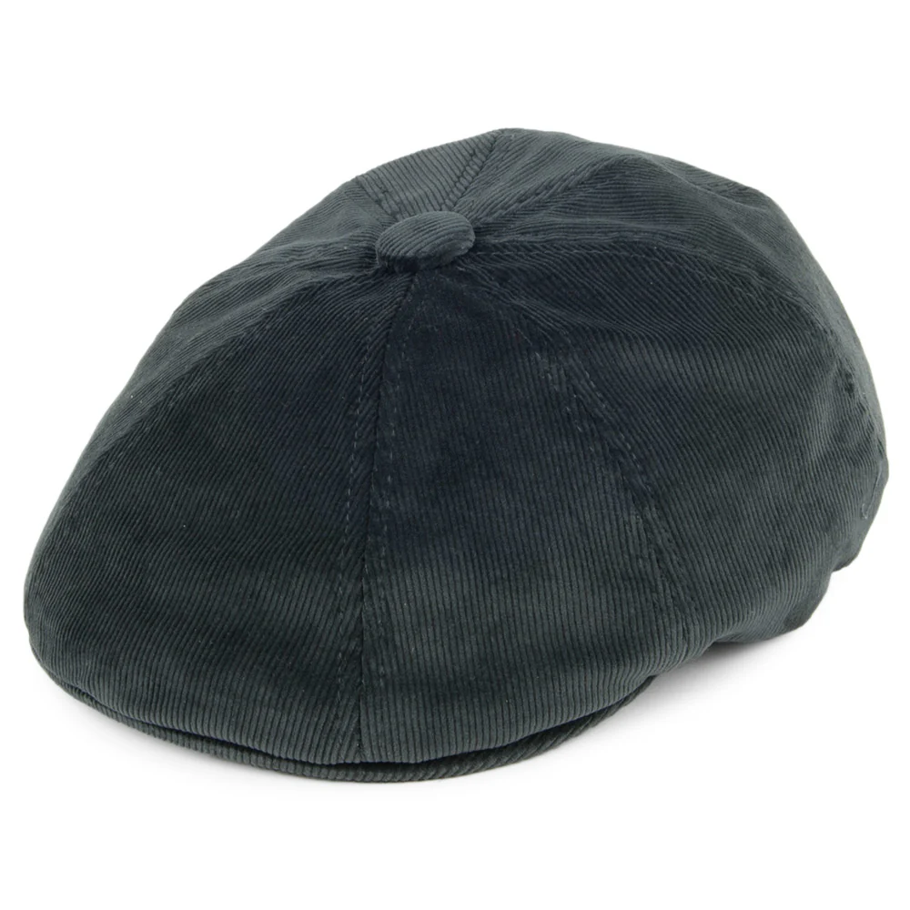 Kangol Hawker Kord Ballonmütze - Waldgrün