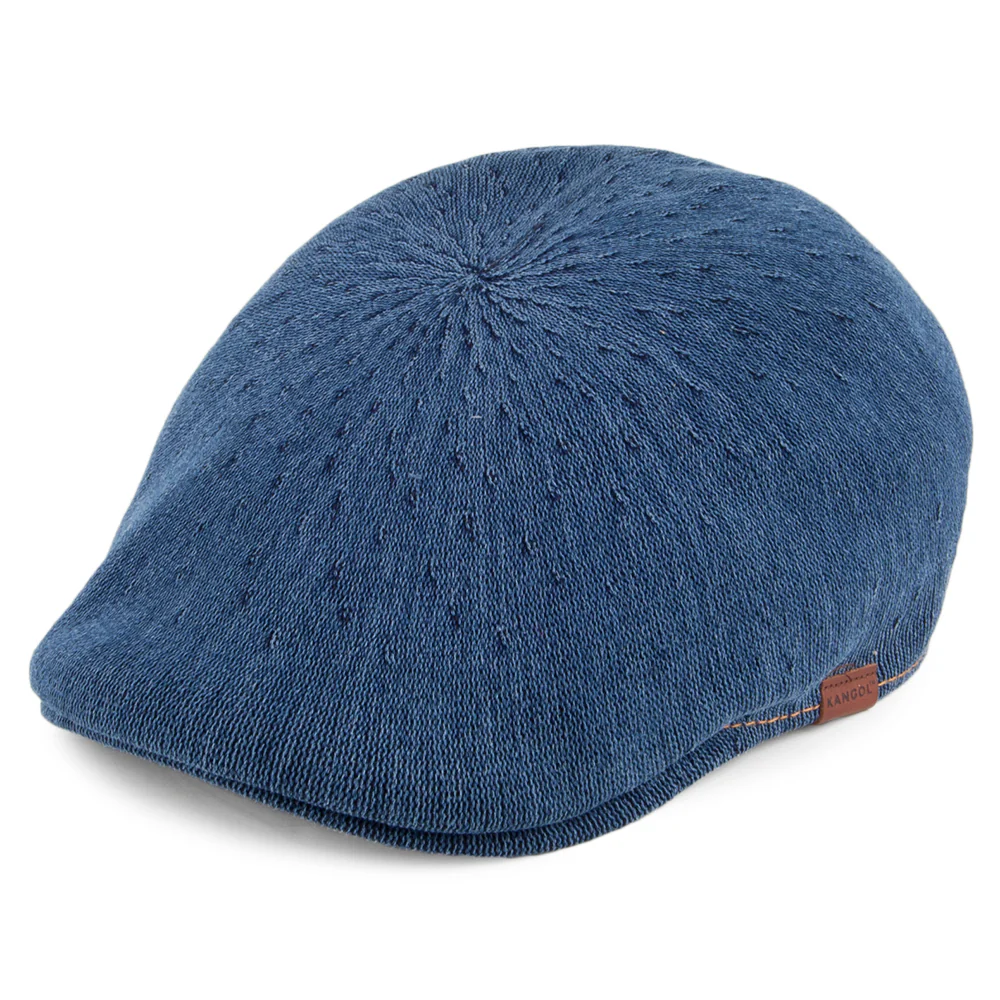 Kangol Indigo 507 Denim Schiebermütze - Denim