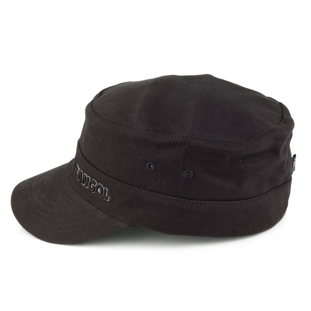 Kangol Köper Feldmütze - Schwarz - Image 3