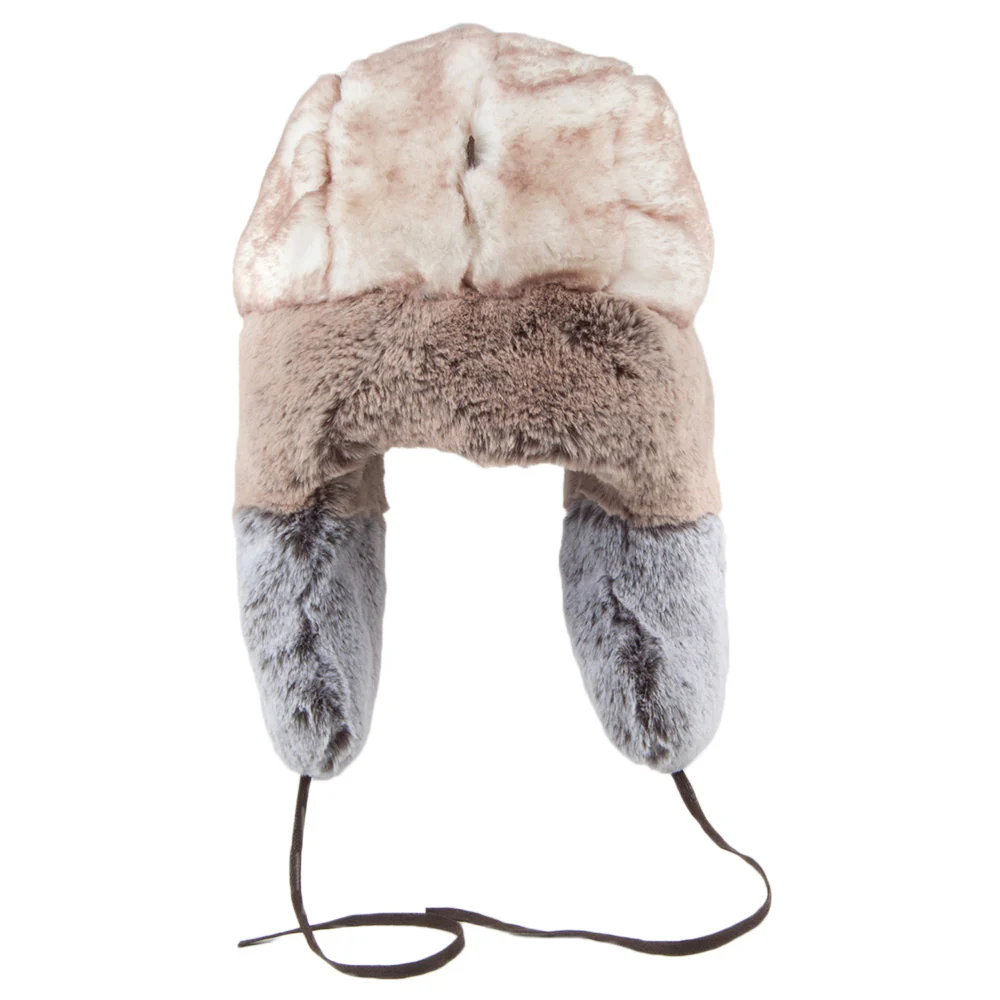Kangol Mehrfarbige Fliegermütze aus Kunstfell - Mehrfarbig - Image 2
