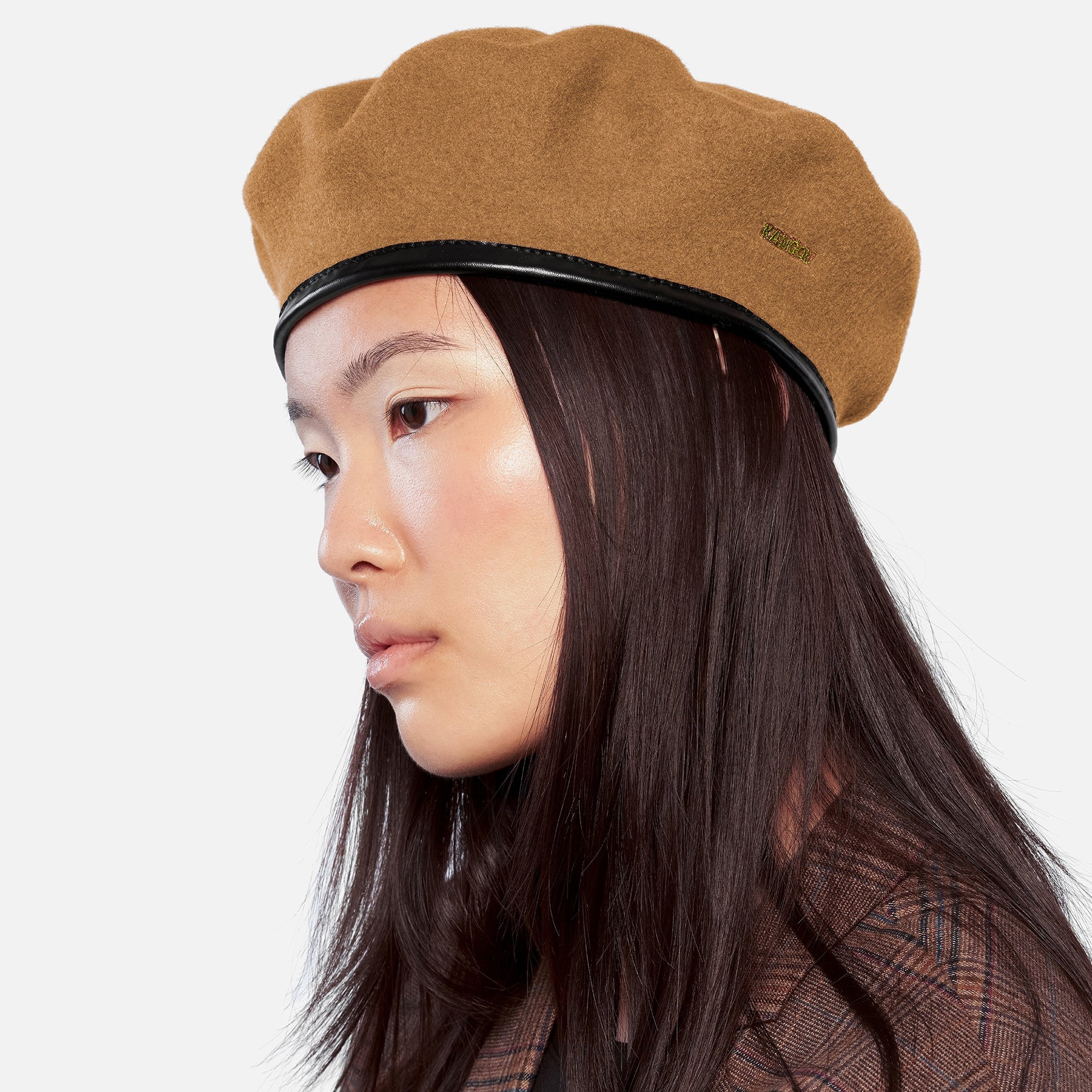 Kangol Monty Baskenmütze aus Wolle - Kamel - Image 2
