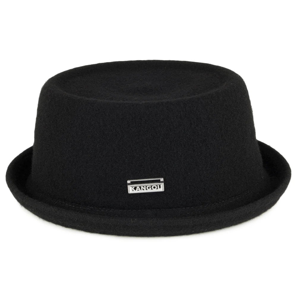 Kangol Mowbray Porkpie Hut aus Wolle - Schwarz - Image 2