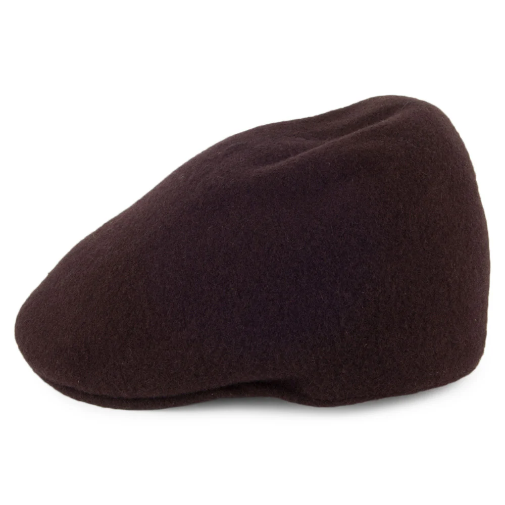 Kangol Nahtlose Wool 507 Schiebermütze - Braun - Image 3