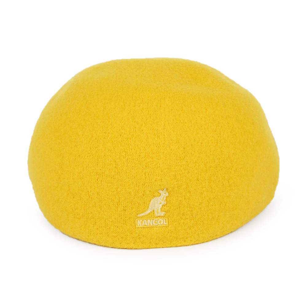 Kangol Nahtlose Wool 507 Schiebermütze - Gelb - Image 3