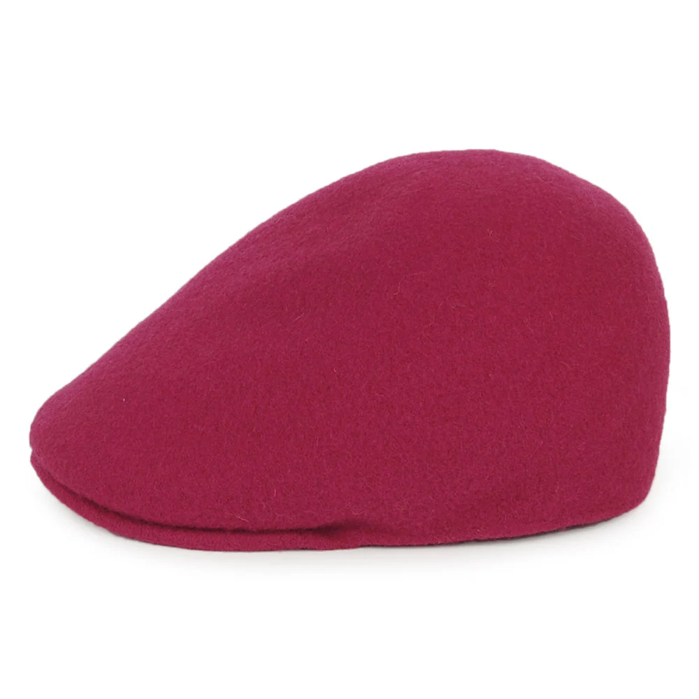 Kangol Nahtlose Wool 507 Schiebermütze - Weinrot - Image 2