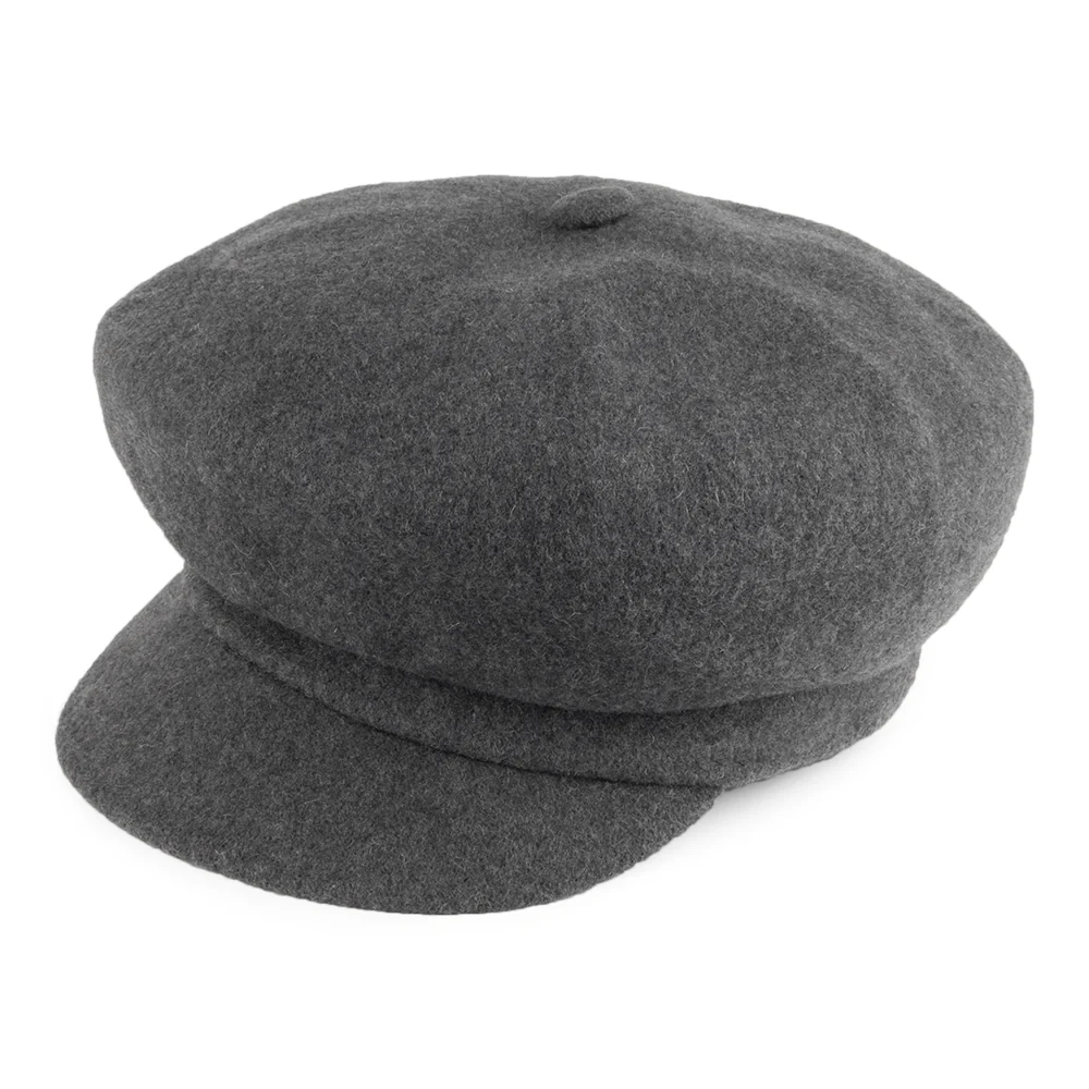 Kangol Spitfire Ballonmütze aus Wolle - Dunkles Flanellgrau