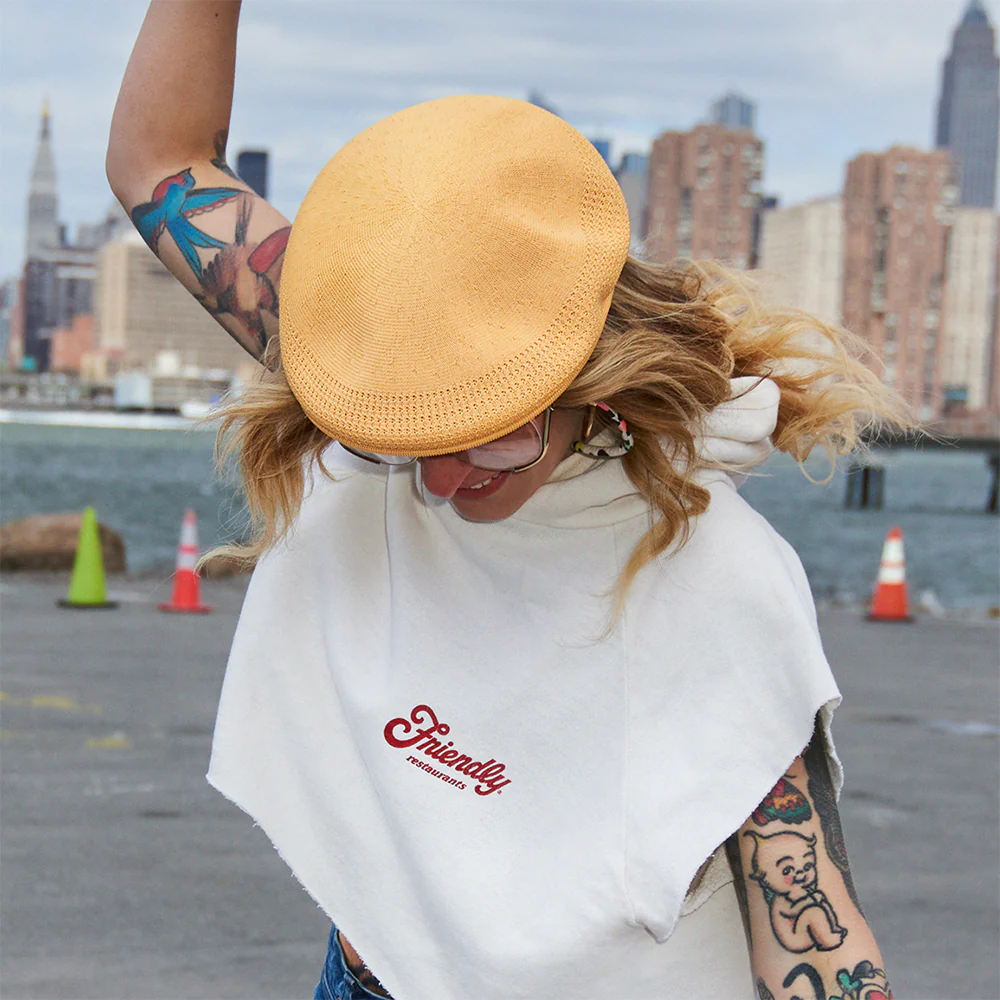 Kangol Tropic 504 Ventair Schiebermütze - Aprikose - Image 5