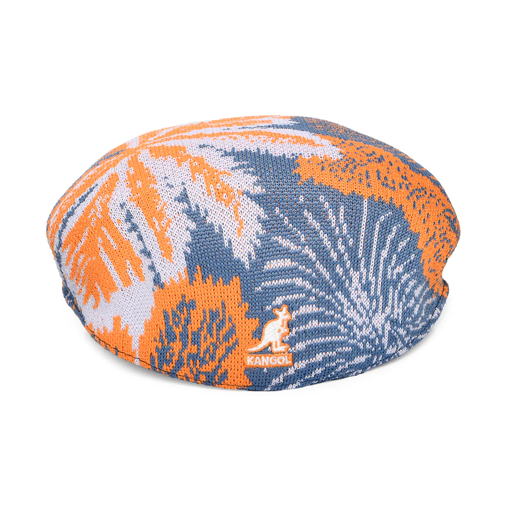 Kangol 504 Tropic Schiebermütze - Blau-Orange - Image 3