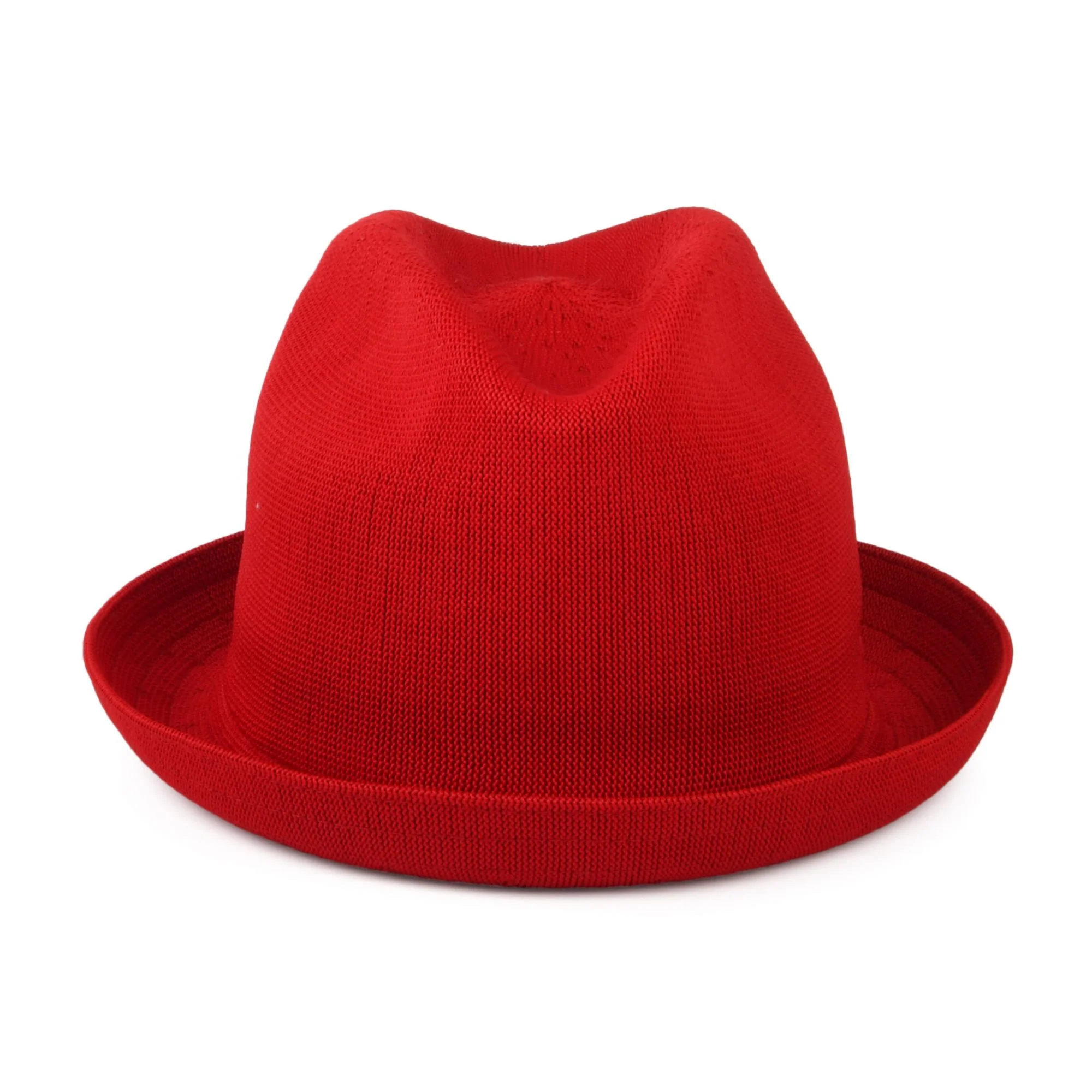 Kangol Tropic Player Special Trilby Hut - Scharlachrot - Image 3