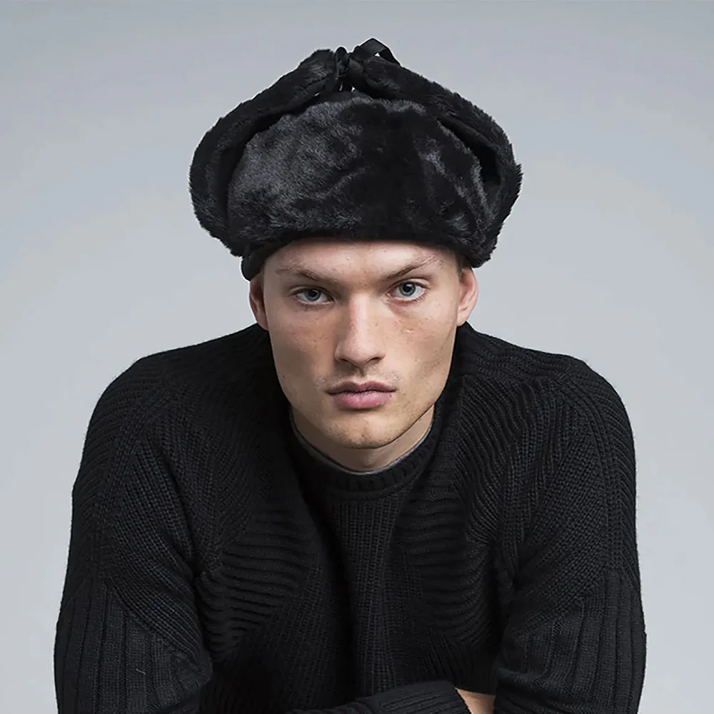 Kangol Ushanka Fliegermütze - Schwarz - Image 5