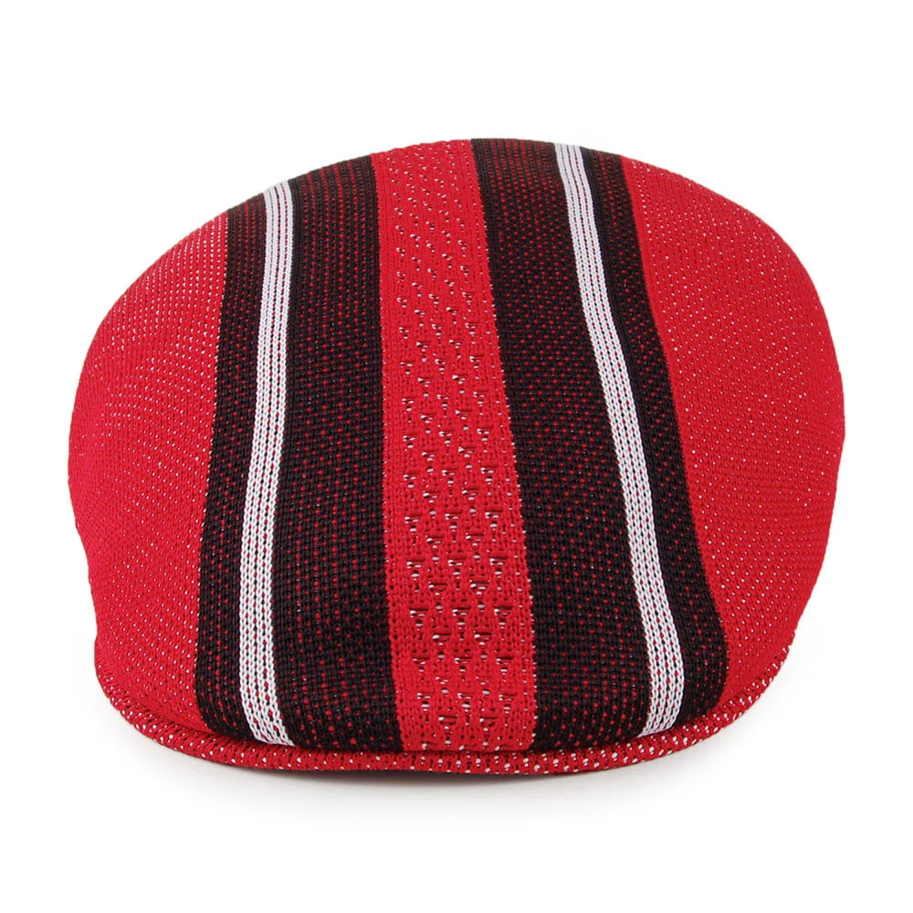 Kangol Vented Stripes 504 Schiebermütze - Scharlachrot - Image 2