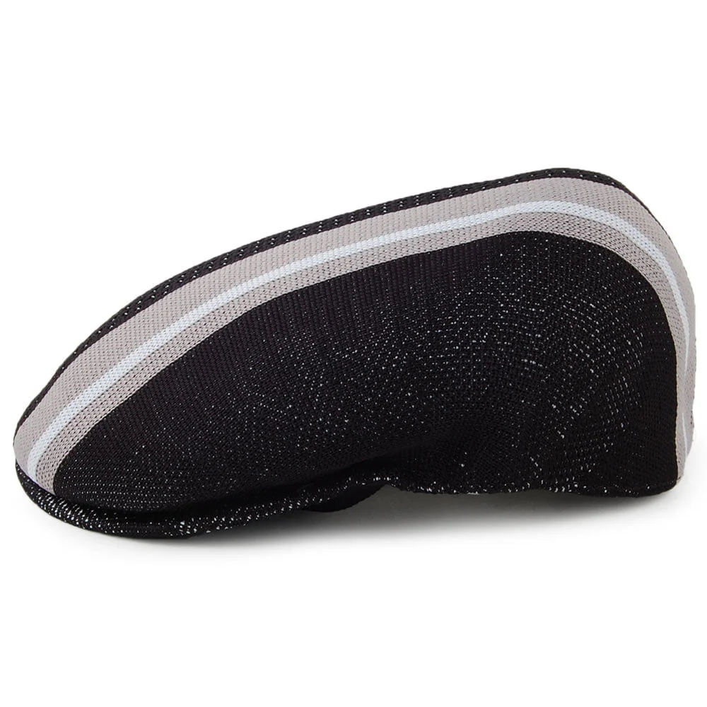 Kangol Vented Stripes 504 Schiebermütze - Schwarz - Image 3