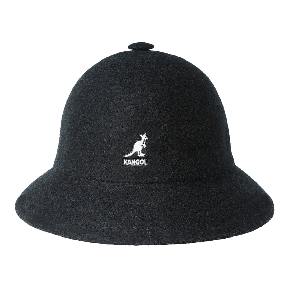 Kangol Wool Casual Fischerhut - Schwarz