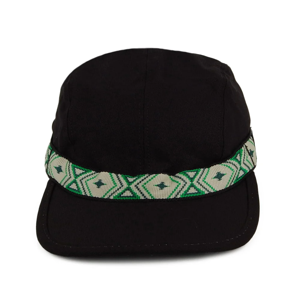 Kavu Strapback Cap aus Baumwoll-Canvas - Schwarz - Image 2