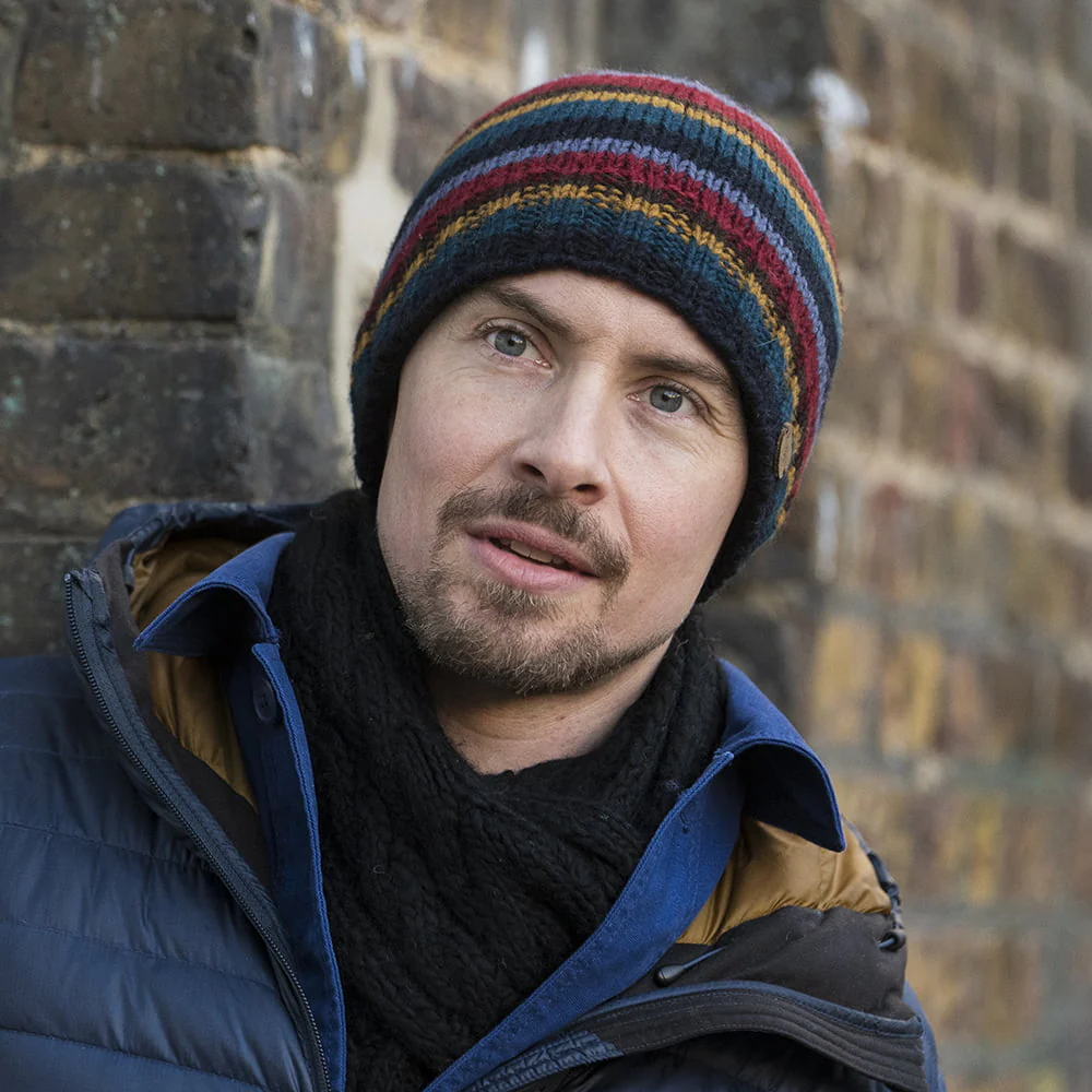 Kusan Brooklyn Beanie Mütze gestreift - Mehrfarbig - Image 4