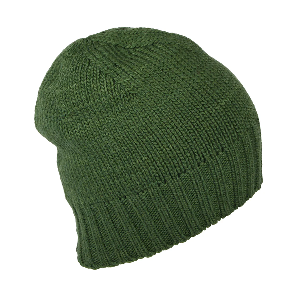 Kusan Beanie Mütze aus Merinowolle - Grün - Image 4