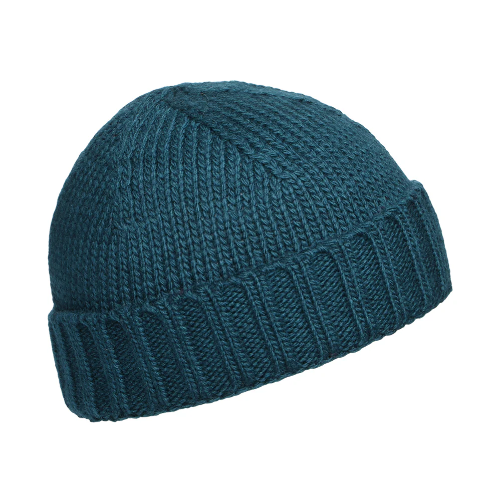 Kusan Beanie Mütze aus Merinowolle - Petrol - Image 3