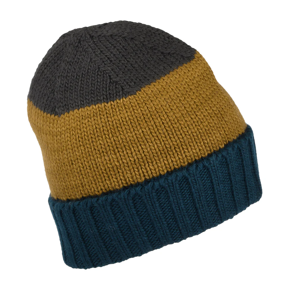 Kusan Floppy Beanie Mütze aus Merinowolle - Mehrfarbig - Image 4