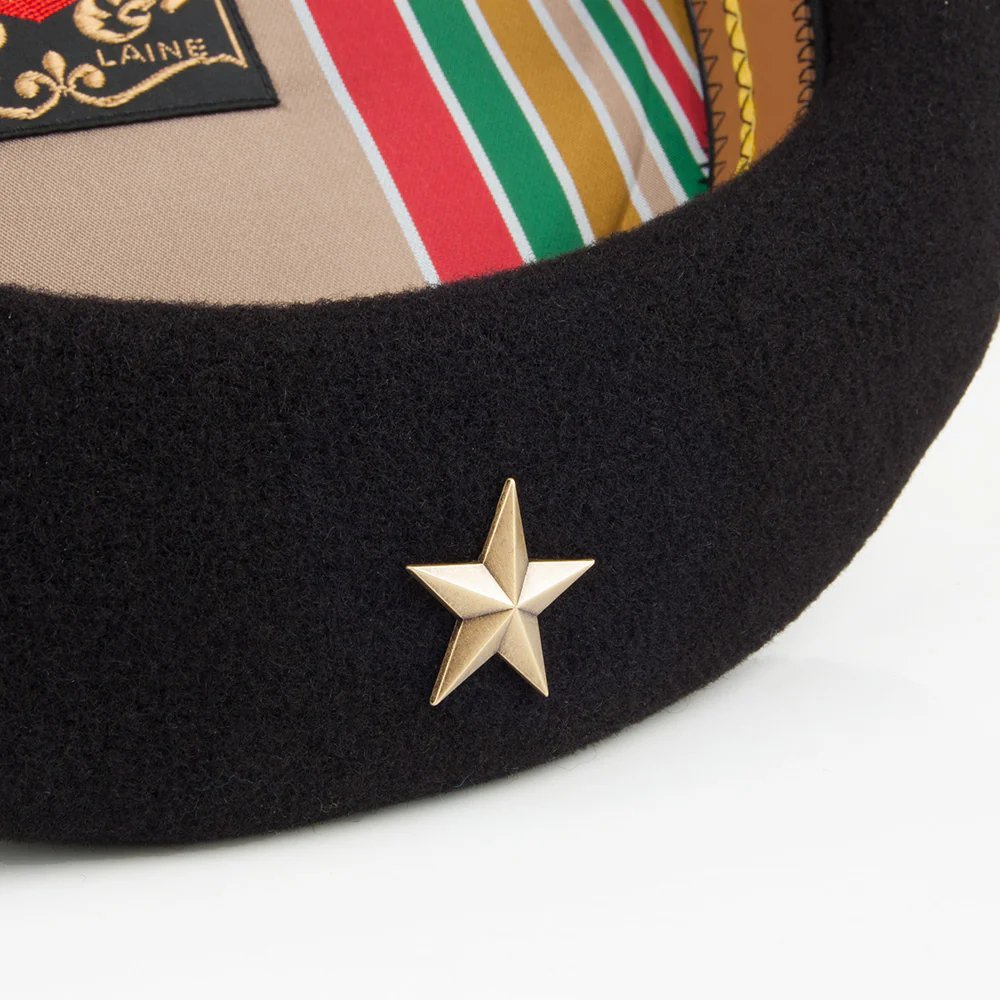 Laulhère Authentisches Ché Beret - Schwarz - Image 3