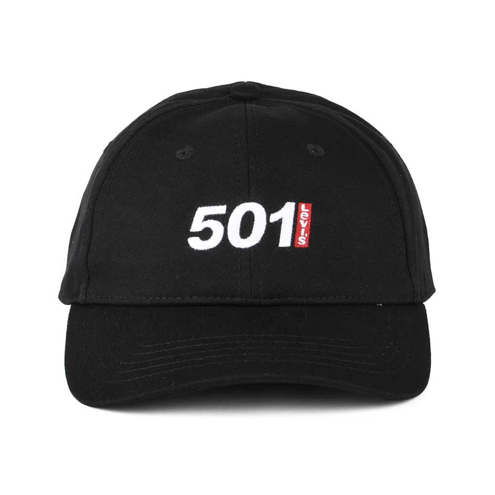 Levi's 501 Graphic Baseball Cap - Schwarz - Image 2