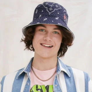 Levi's Bandana Wendbarer Fischerhut - Marineblau - Image 3
