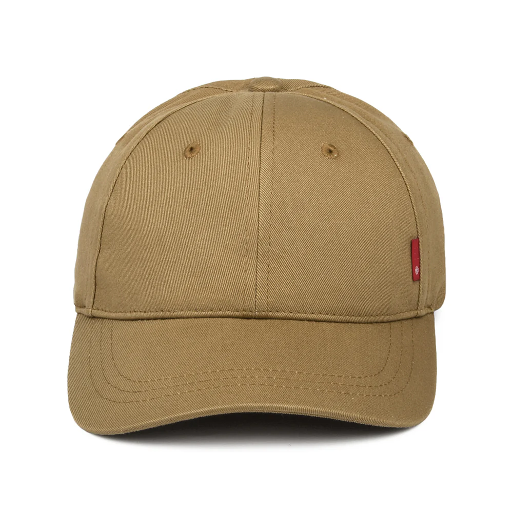 Levi's Classic Twill Red Tab Baseball Cap mit leerem Etikett - Braun - Image 2